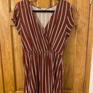 Lily star stripped dress